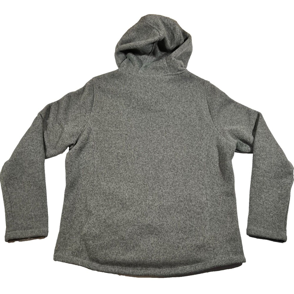 The North Face Crescent Hooded Pullover Gray Sweater Sweatshirt Women's Large - Picture 10 of 10